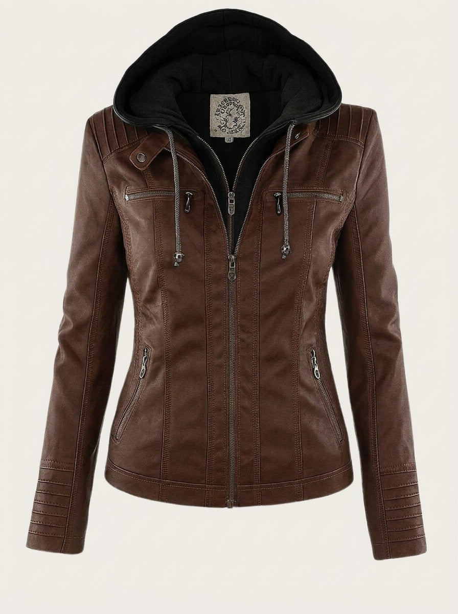 Valeria - Chaqueta de Piel Resistente y Elegante