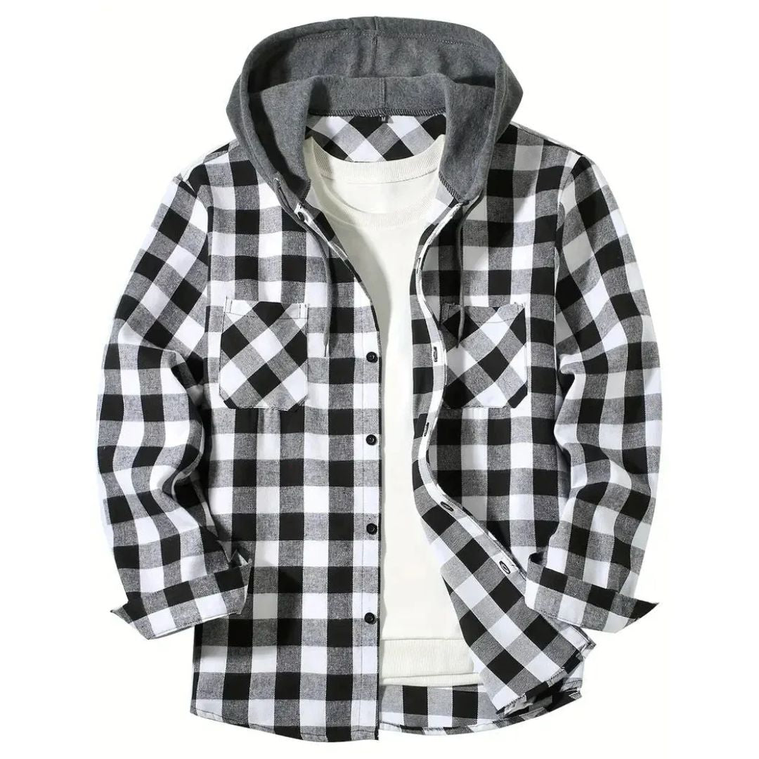 Castell | Chaqueta de Cuadros Urbana